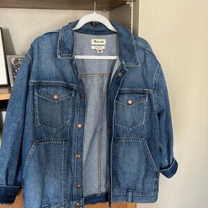 Madewell Oversized Trucker Jacket